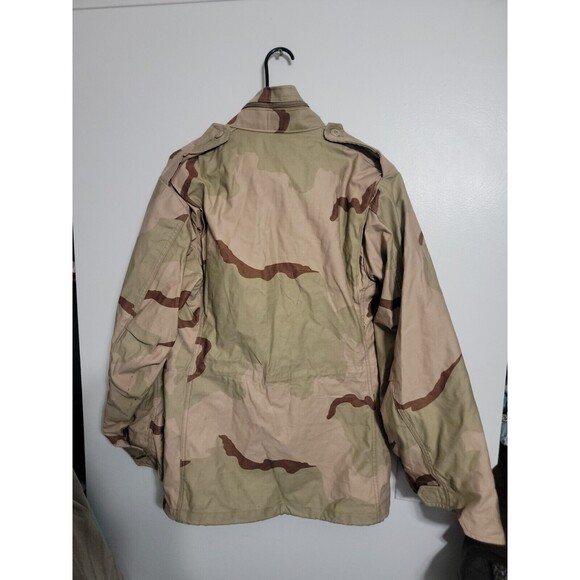 US Military Field Jacket Coat Cold Weather Desert Camouflage Sm Regular - Picture 3 of 5